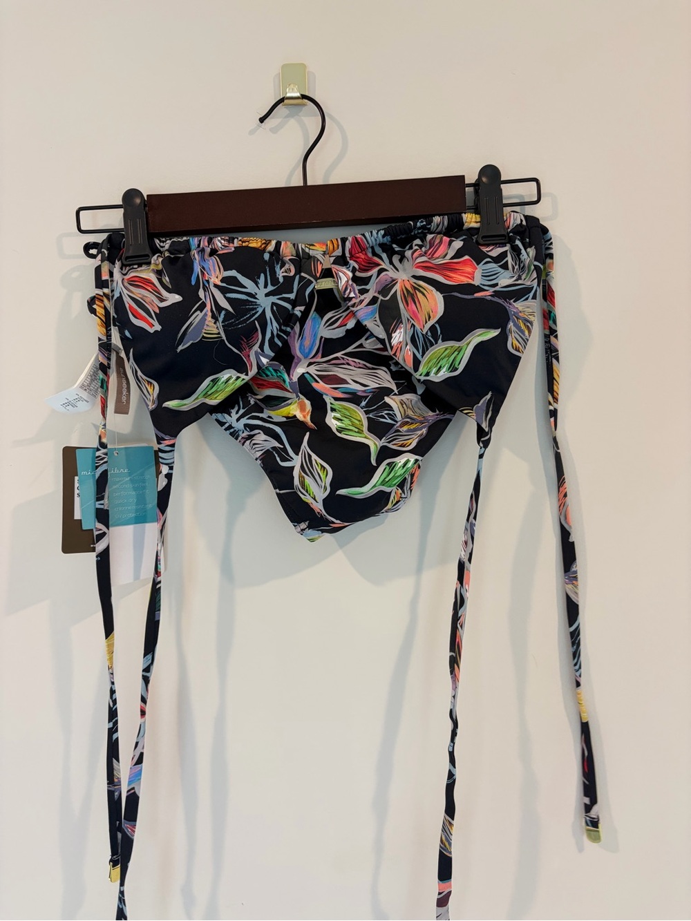 Women’s Black Floral Bathing Suit